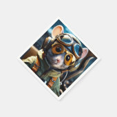 Een zoete fantasie fusie servet (Hoek)