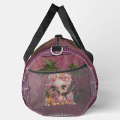 Een zoete flamingo in een tropisch paradijs plunjezak (Rechts)