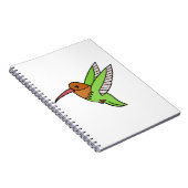 Een zoete Hummingbird Notitieboek (Rechterzijde)