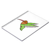 Een zoete Hummingbird Notitieboek (Linkerzijde)