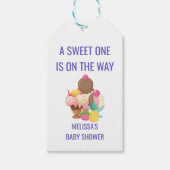 Een zoete is op weg naar Ice Cream Cadeaulabel (Voorkant)