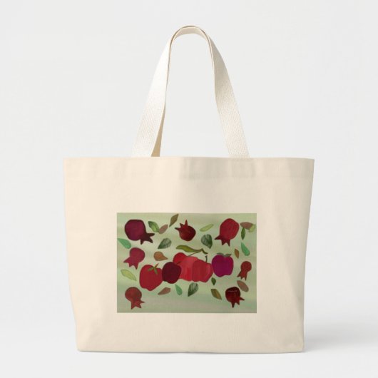 Een zoete jaarcanvas tas (Voorkant)