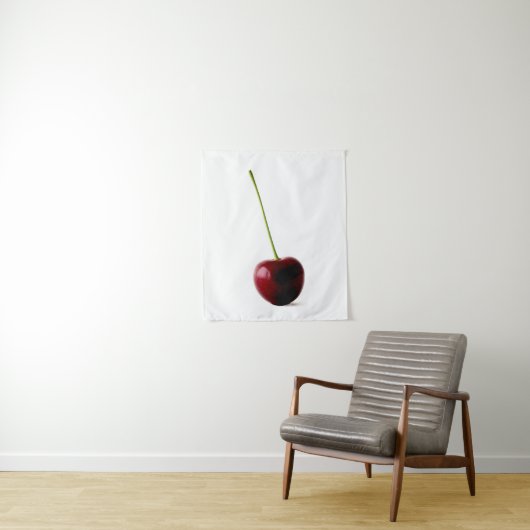 Een zoete kersen wtcna wandkleed (In situ)