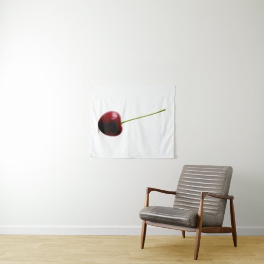 Een zoete kersen wtcna wandkleed (In Situ (horizontaal))