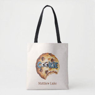 Een Zoete Kleine Koekjes Jongen Baby Shower Tote Bag