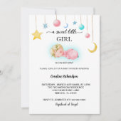 Een zoete kleine meid Baby Shower Kaart (Voorkant)