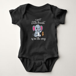 Een zoete kleine pinda onderweg Nieuwe baby cool Romper