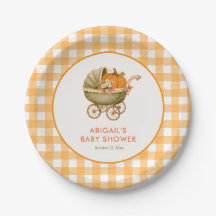 Een zoete kleine pompoen herfst baby shower