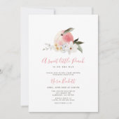 Een zoete kleine uitnodiging voor een Baby shower  (Voorkant)