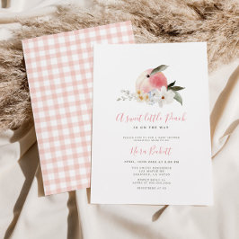 Een zoete kleine uitnodiging voor een Baby shower 