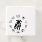 Een zoete koekje en melk verjaardag bedankjes labels (In situ)