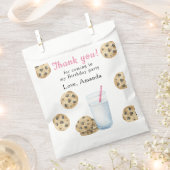 Een zoete koekjes & melk verjaardag Dank u Bedankzakje (Geknipt)