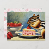 Een zoete ontmoeting briefkaart (Voorkant / Achterkant)