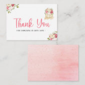 Een zoete pompoen bedankt notitiekaartje (Voorkant / Achterkant)