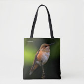 Een zoete roofvogel op de fruitboom tote bag (Voorkant)