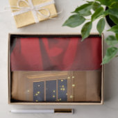 Een zoete vintage Kerst Tissuepapier (Geschenk)