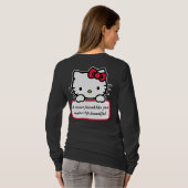 Een zoete vriend als jij - T-shirt met hartelijke  (Achterkant volledig)