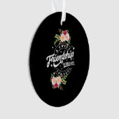 Een zoete vriendschap verfrist de sol ornament (voorkant)