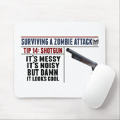 EEN ZOMBIE-AANVAL OVERLEVEN; SHOTGUN MUISMAT (Met muis)