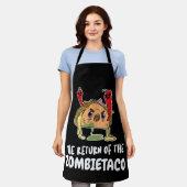 Een zombie taco schort (Gedragen)