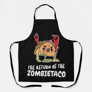 Een zombie taco schort