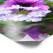 Een zomer bloem boeket print foto afdruk (Hoek)