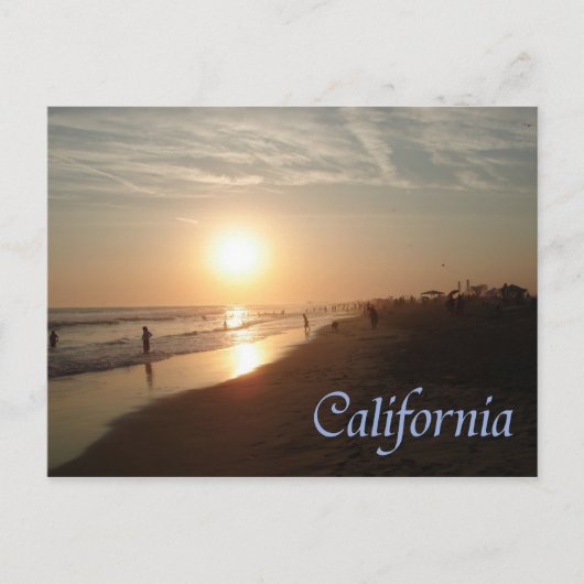 Een zomerdag in Californië Briefkaart (Voorkant)