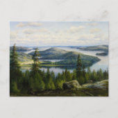 Een zomerdag op het meer van Paijanne, Waenerberg Briefkaart (Voorkant)