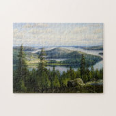 Een zomerdag op het meer van Paijanne, Waenerberg Legpuzzel (Horizontaal)