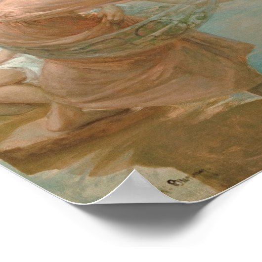 Een zomermorgen | Rupert Bunny Poster (Hoek)