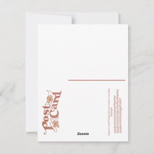 Een zomernacht met Sirius Feestdagenkaart (Achterkant)