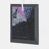 Een zomernacht met Sirius Glas Ornament (Voorkant links)