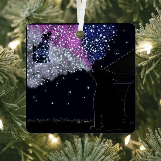 Een zomernacht met Sirius Metalen Ornament (Insitu)