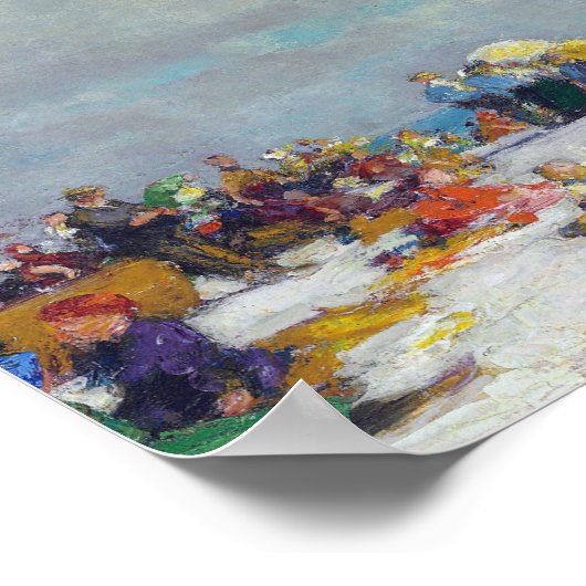 Een zomernamiddag van Edward Henry Potthast Poster (Hoek)