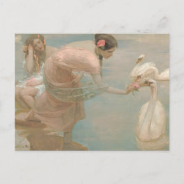 Een Zomerochtend door Rupert Bunny (1897) Briefkaart