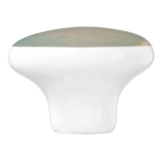 Een Zomerochtend door Rupert Bunny (1897) Keramische Knop (Zijkant)