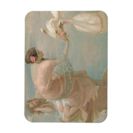 Een Zomerochtend door Rupert Bunny (1897) Magneet