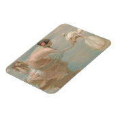 Een Zomerochtend door Rupert Bunny (1897) Magneet (Linkerzijde)