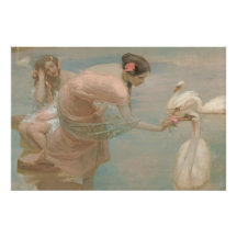 Een Zomerochtend door Rupert Bunny (1897)