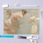 Een zomerochtend door Rupert Bunny Tissuepapier (Craft)