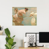 Een zomerochtend poster (Thuiskantoor)