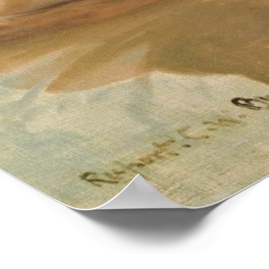 Een zomerochtend poster (Hoek)