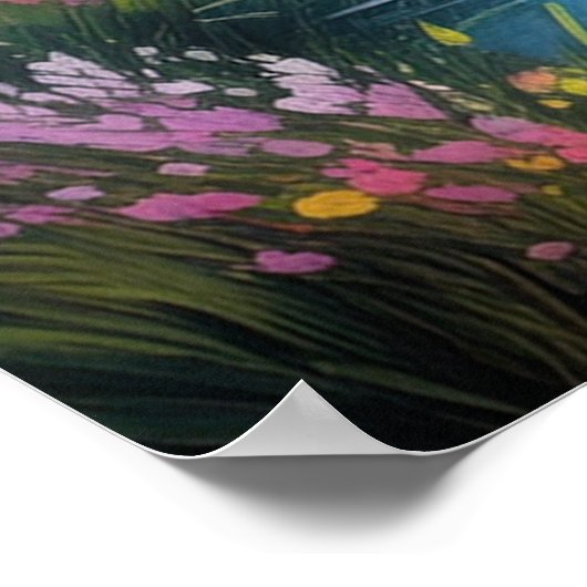 Een zomerochtend serenade poster (Hoek)