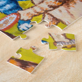 Een zomertheefeest door Louis Wain Legpuzzel (Zijkant)