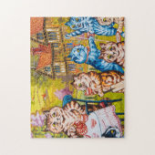 Een zomertheefeest door Louis Wain Legpuzzel (Verticaal)