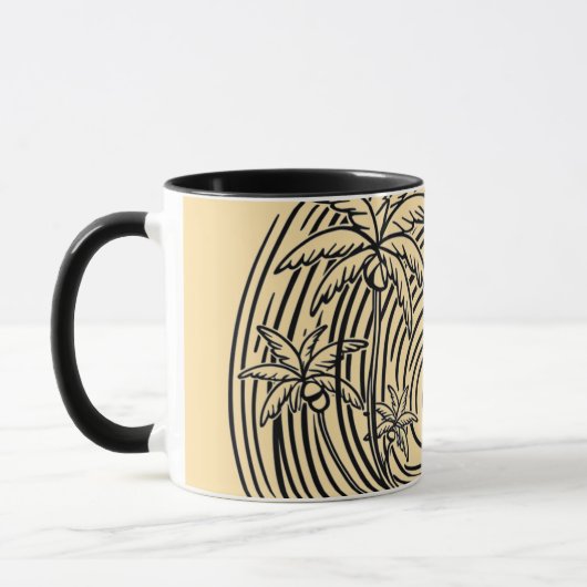 een zon voor de zee,mug mok (Links)
