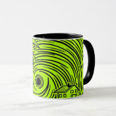 een zon voor de zee,mug mok (Voorkant rechts)