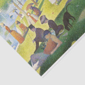 Een zondag in La Grande Jatte door Georges Seurat Tissuepapier (Detail)