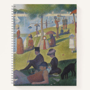 Een zondag op La Grande Jatte, Georges Seurat 1884 Notitieboek