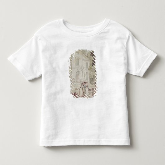 Een zondagmiddag-promenade kinder shirts (Voorkant)